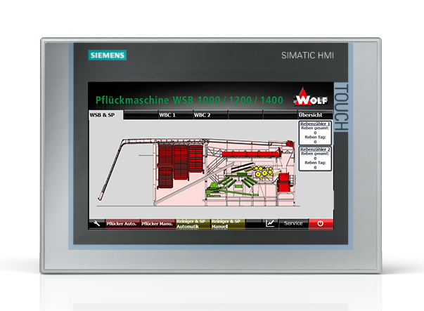 WSB 1000 | 1200 | 1400 Touch Display